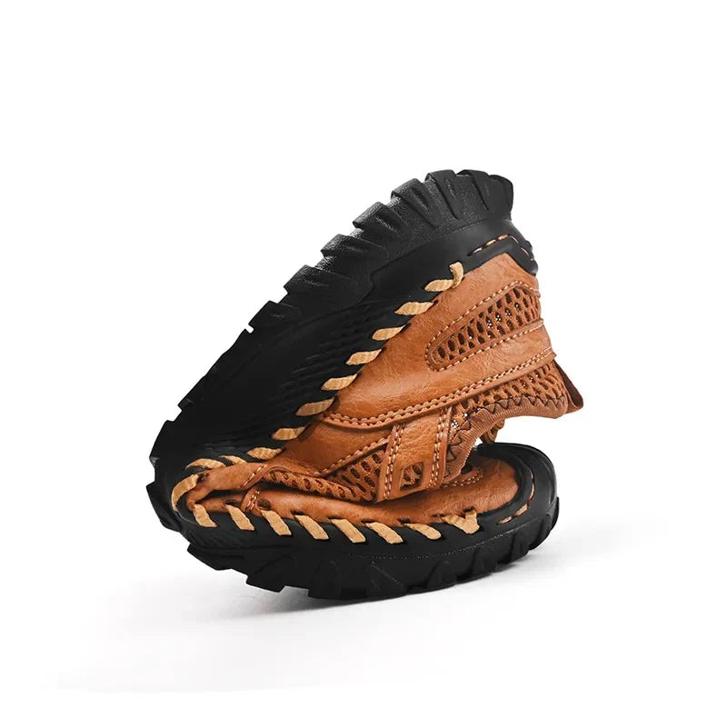 Leather Outdoor Sneakers