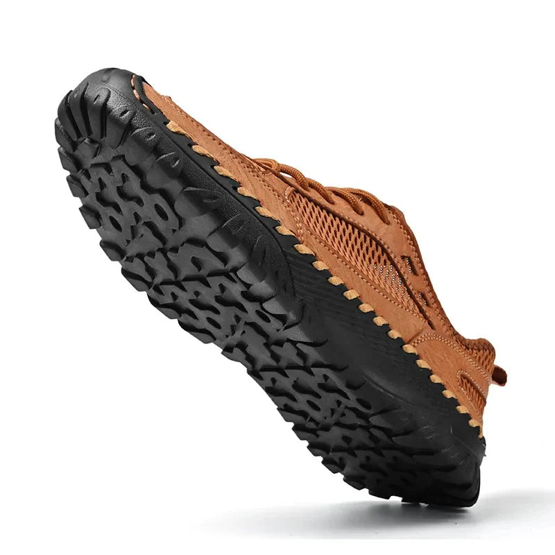 Leather Outdoor Sneakers