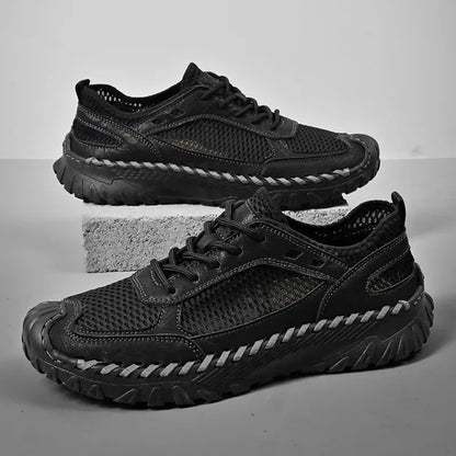 Leather Outdoor Sneakers