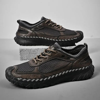 Leather Outdoor Sneakers