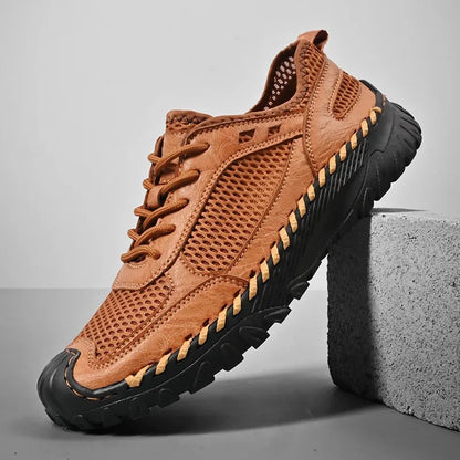 Leather Outdoor Sneakers